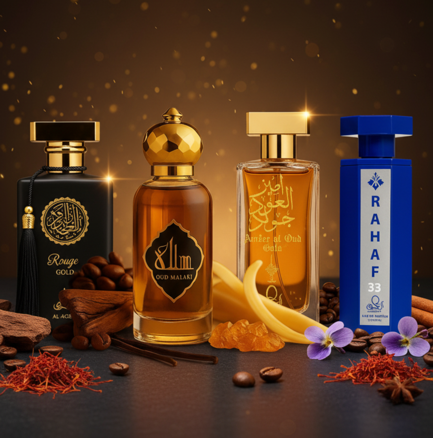 Pack 4 Parfums (Homme)